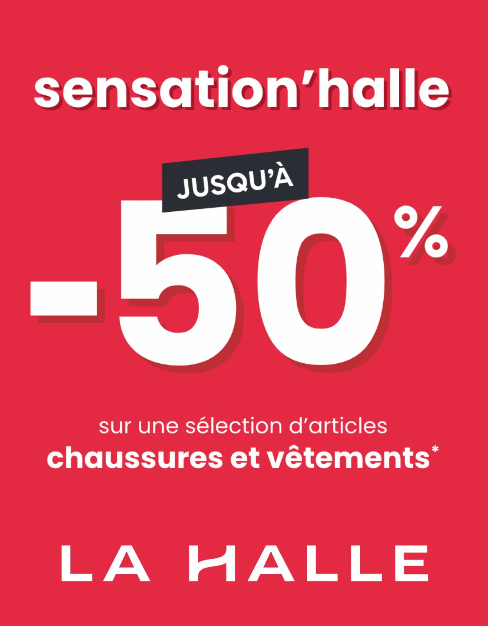 Catalogue Sensation'halle Jusqu'à -50%, page 00001