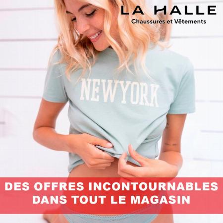 Promos de Vêtements et Chaussures | Des offres incontournables dans tout le magasin sur La Halle | 15/09/2022 - 29/09/2022