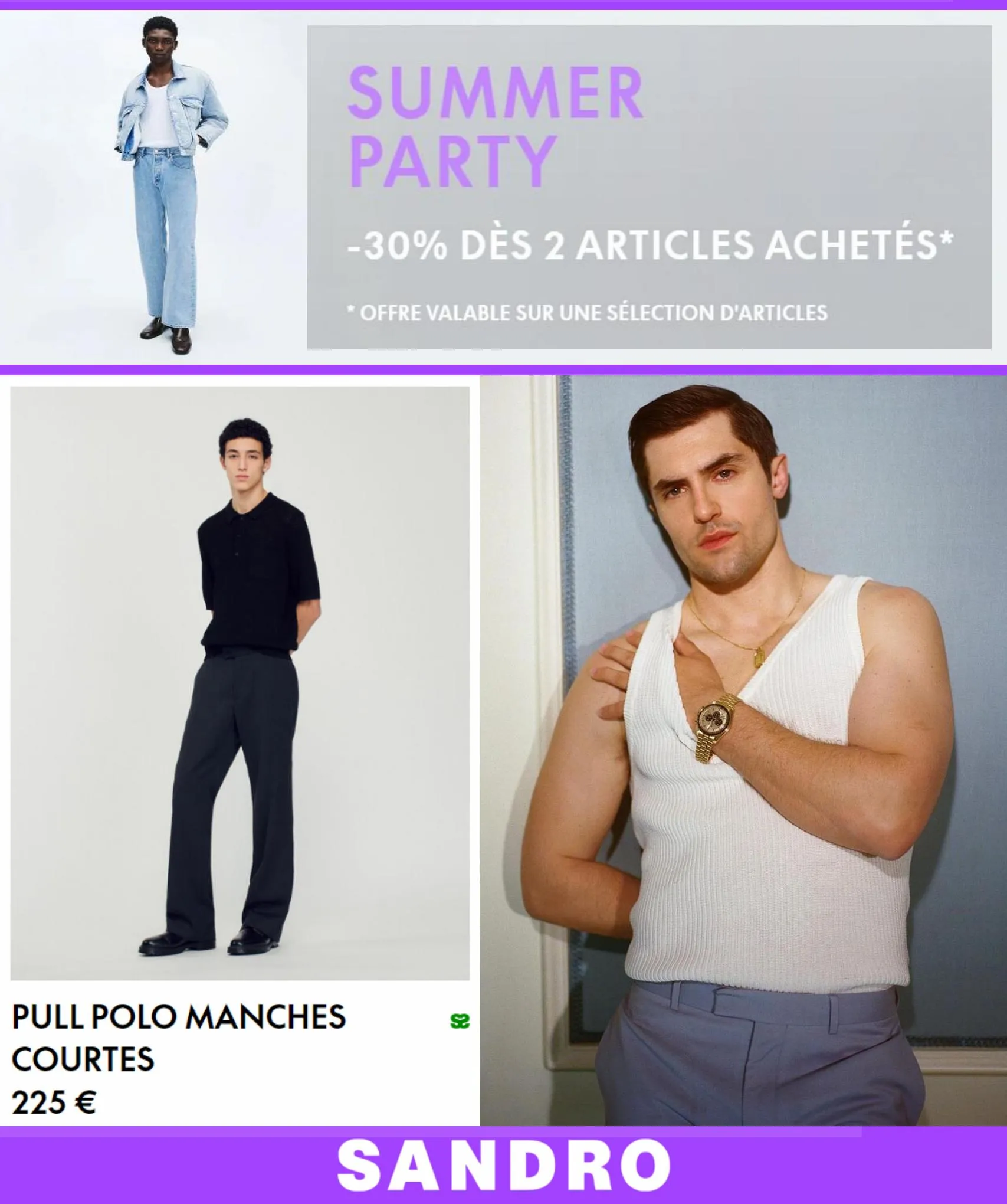 Catalogue Summer Party -30% dès 2 Articles achetés*, page 00001