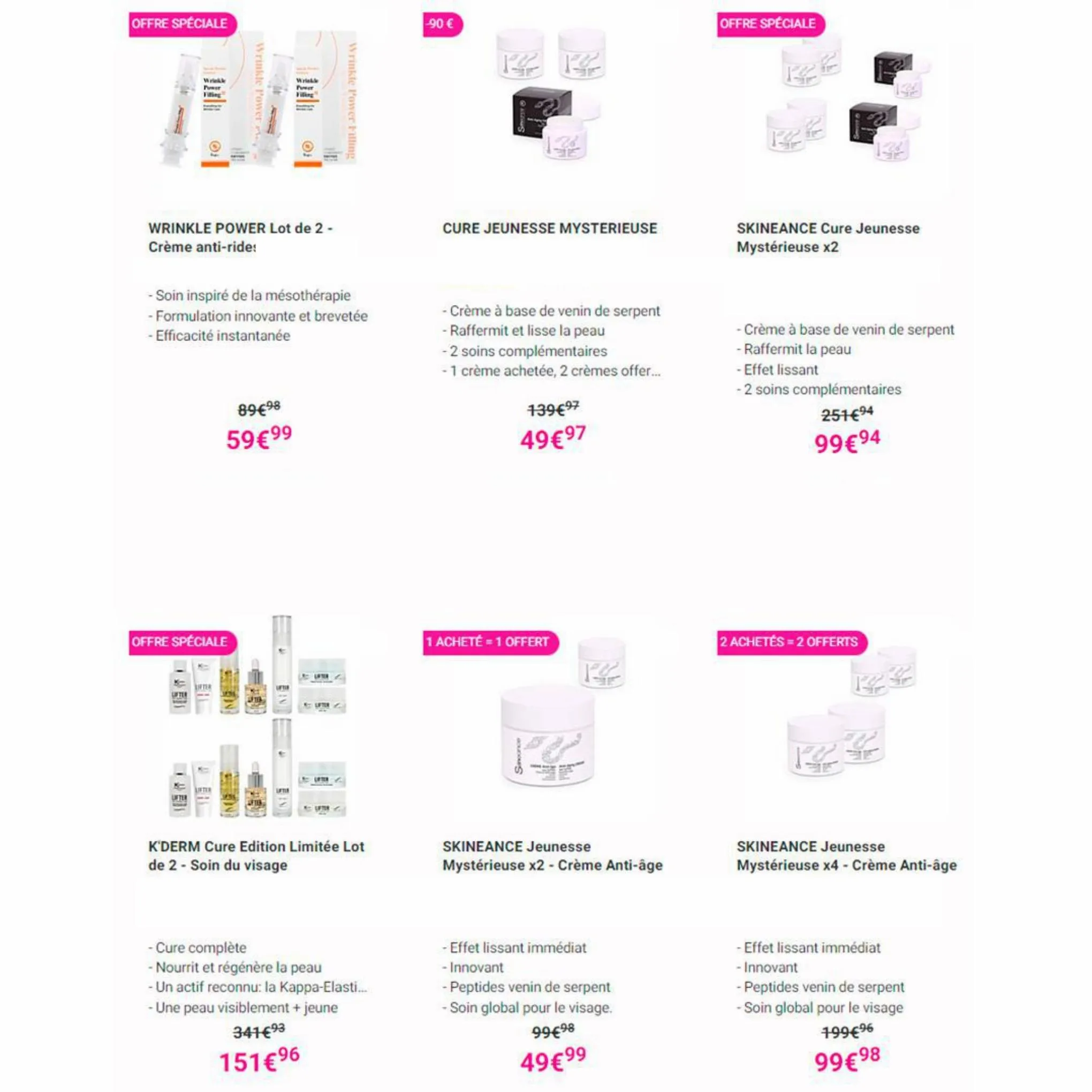Catalogue Offre sur le maquillage et les produits ménagers, page 00006