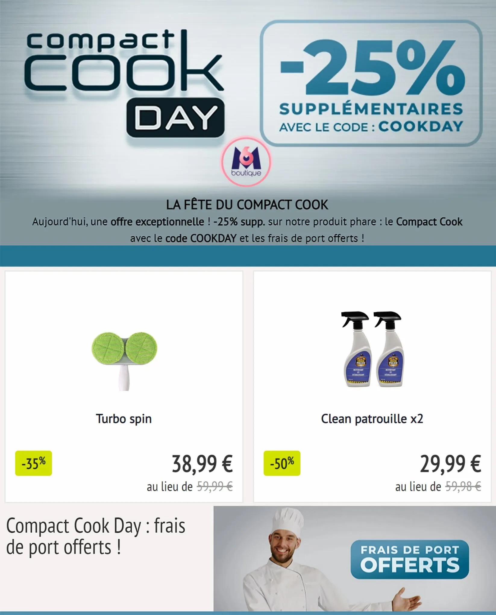 Catalogue COOKDAY -25% supplémentaires!, page 00001