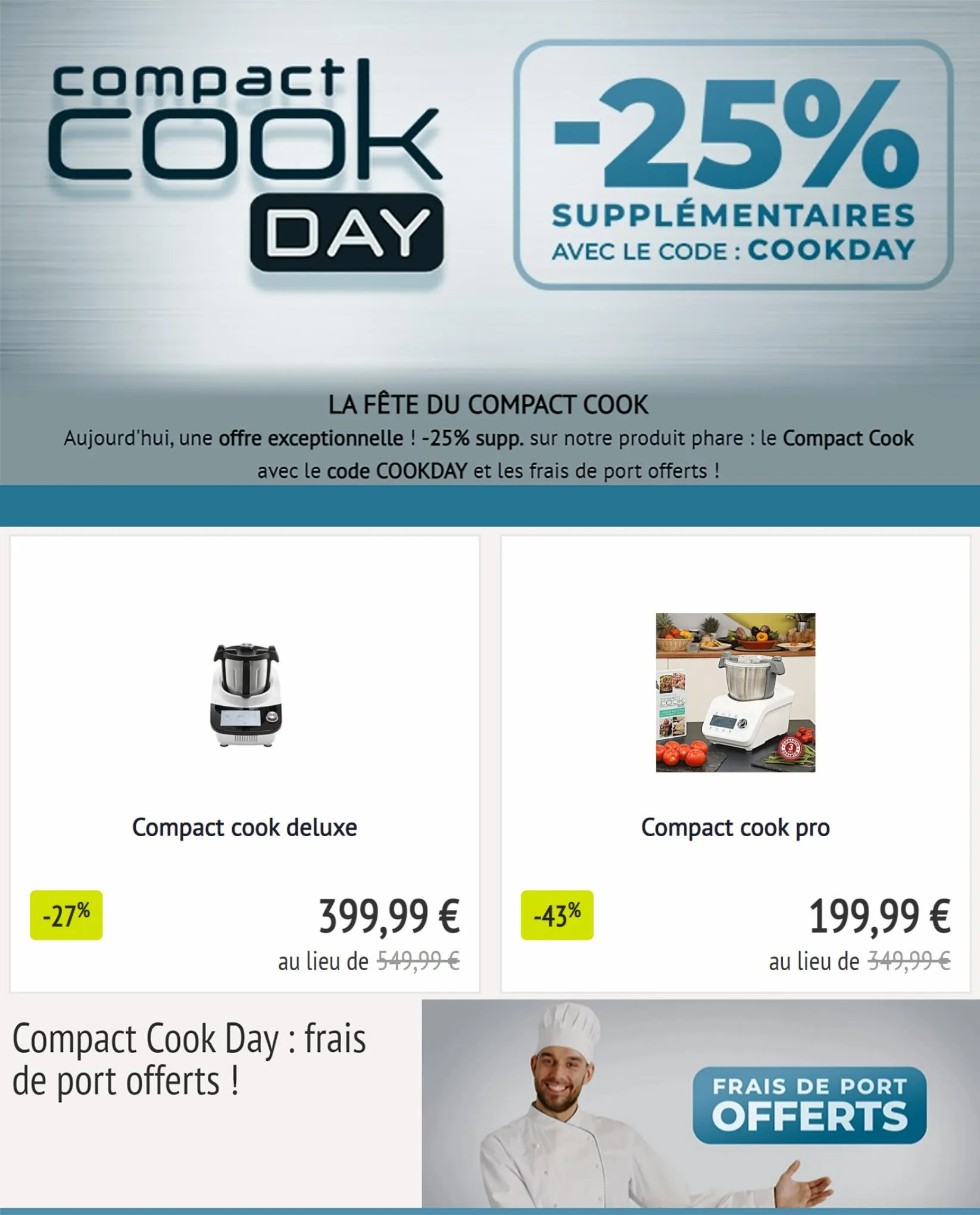 Catalogue COOKDAY -25% supplémentaires!, page 00002