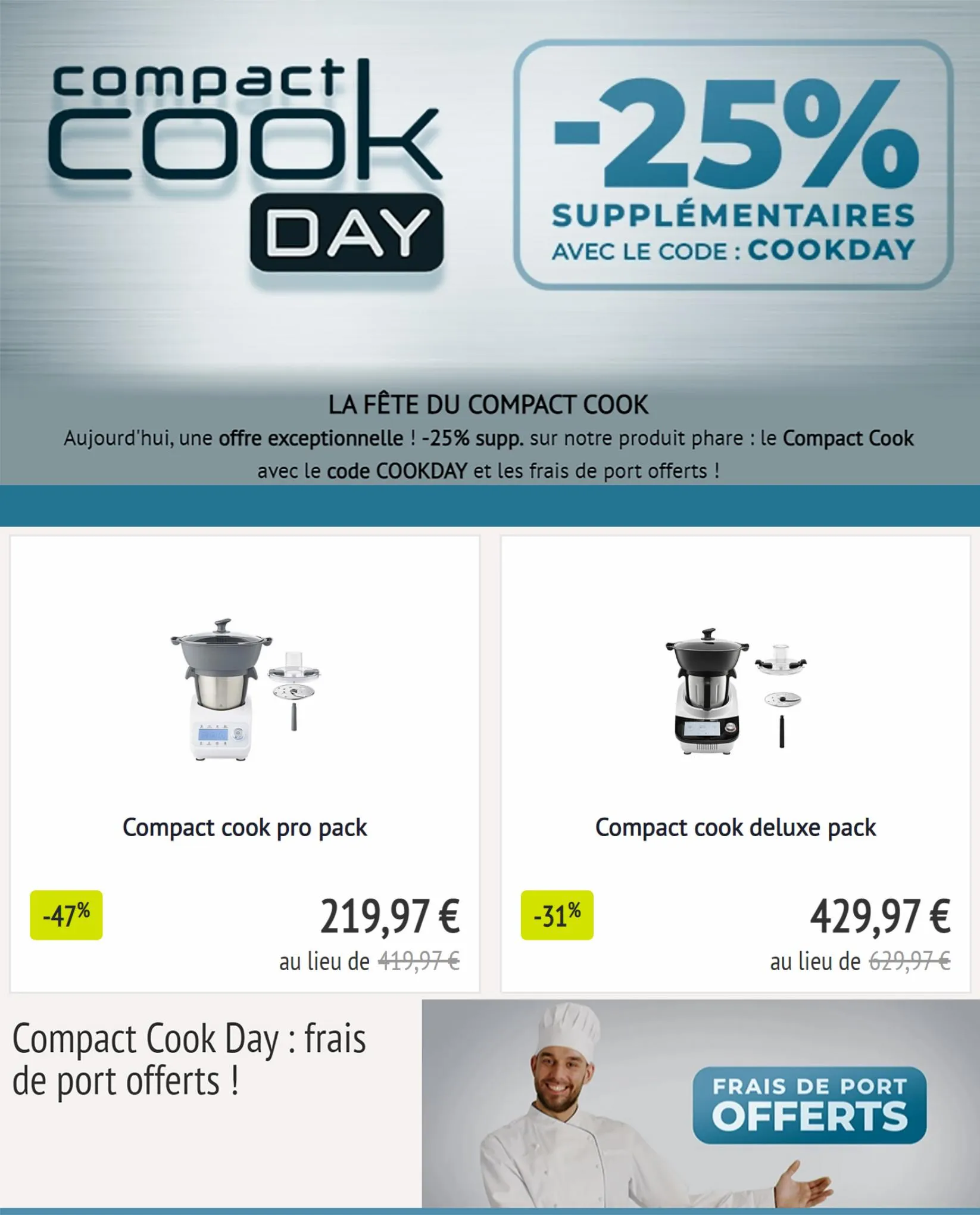 Catalogue COOKDAY -25% supplémentaires!, page 00003