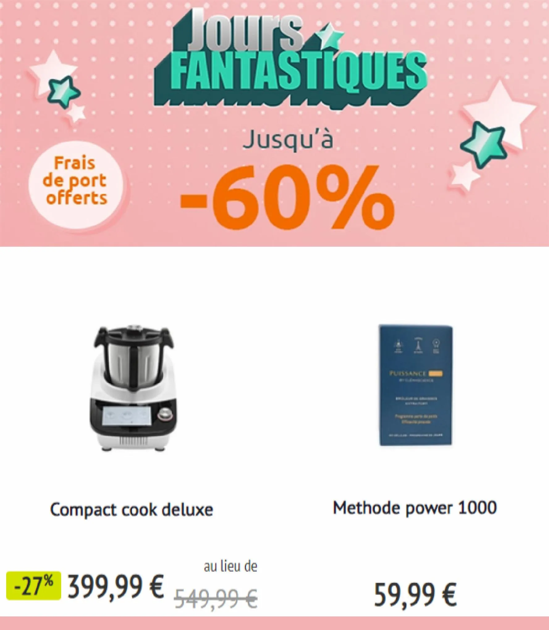 Catalogue SOLDES JUSQU'A -60% M6 Boutique, page 00004