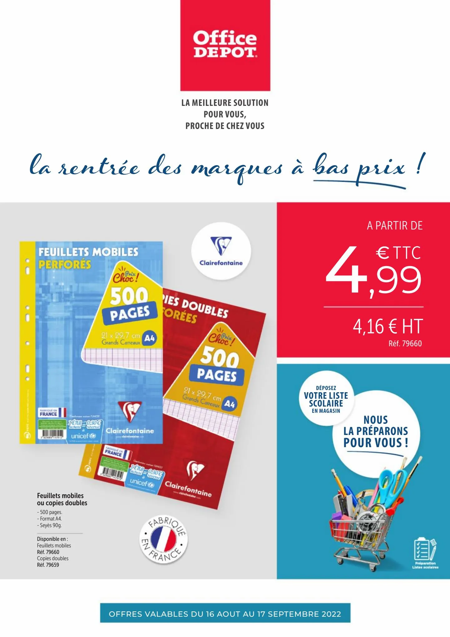 Catalogue Les petits prix!, page 00001