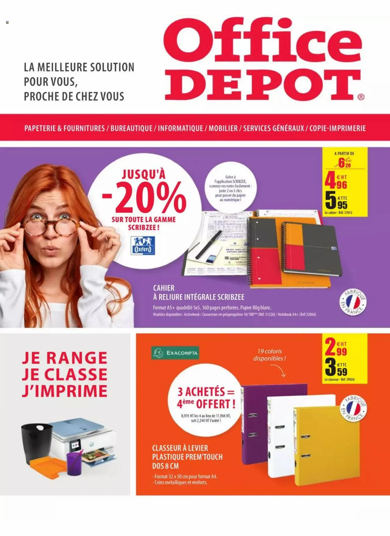 Catalogue Office Depot Promotions, page 00001
