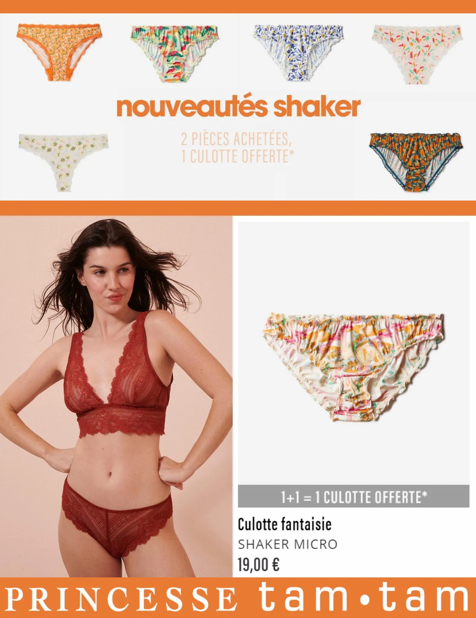 Catalogue Nouveautés Shaker | 1+1 Culotte Offerte, page 00001