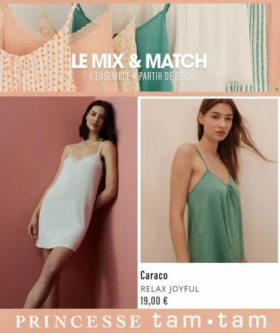 Mix & Match L'ensemble à Partir de 38€