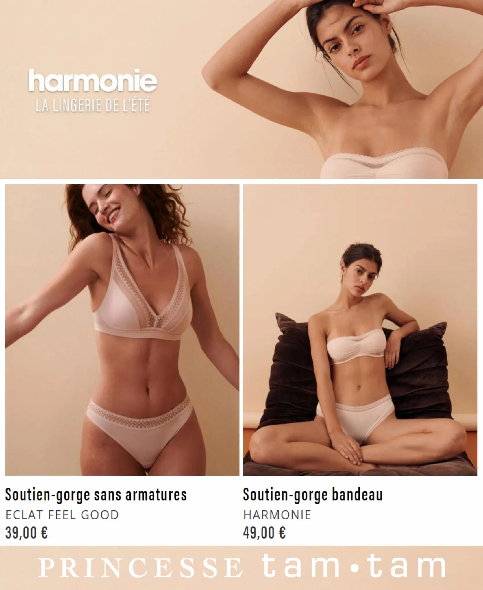 Catalogue Harmonie | La Lingerie de L'Été, page 00002