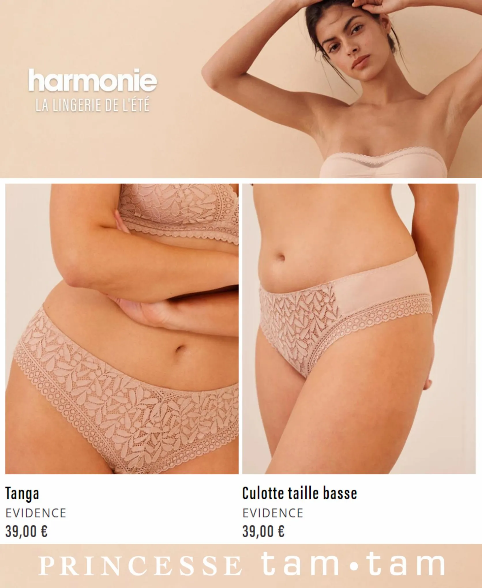 Catalogue Harmonie | La Lingerie de L'Été, page 00007