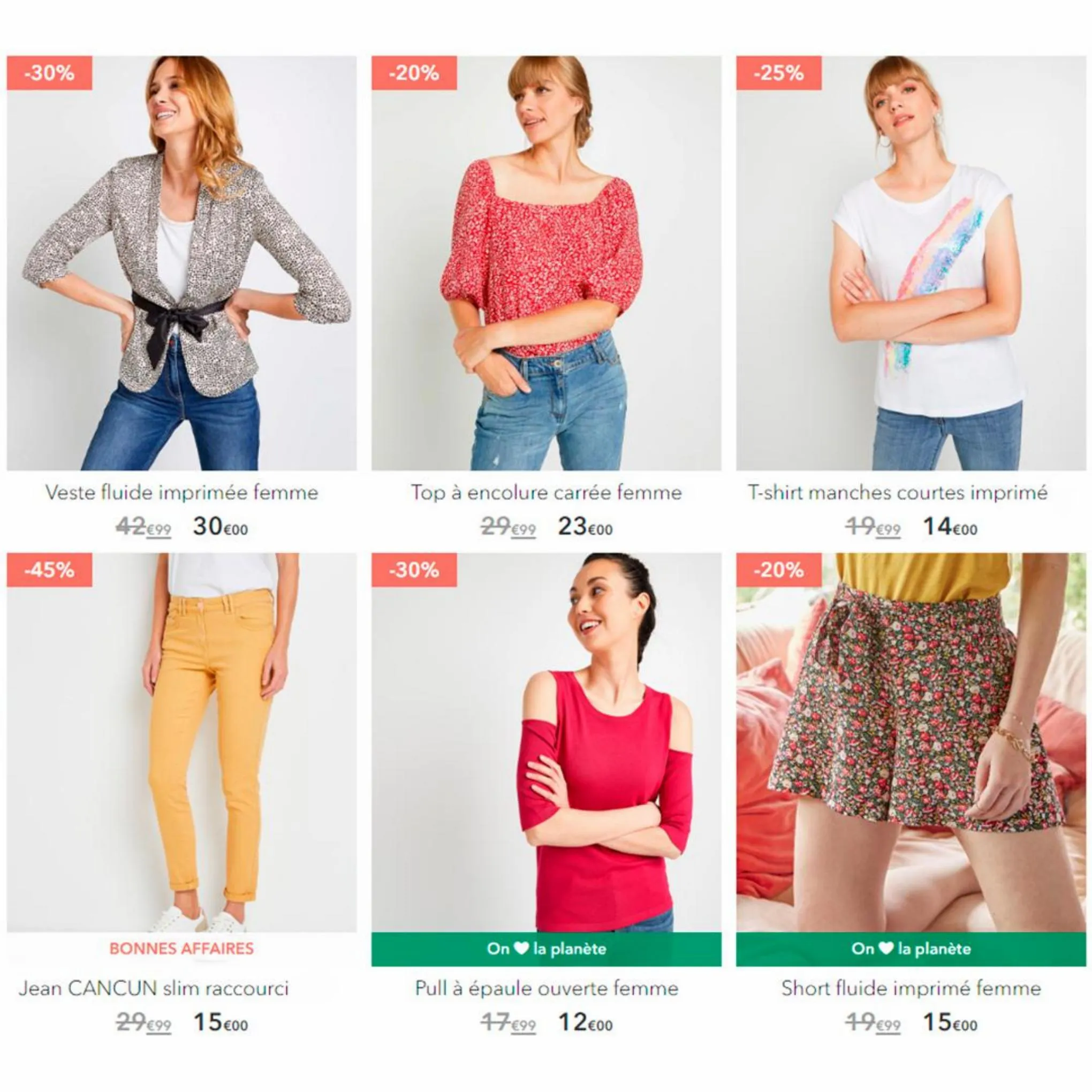 Catalogue Vêtements pour femmes à petit prix, page 00012