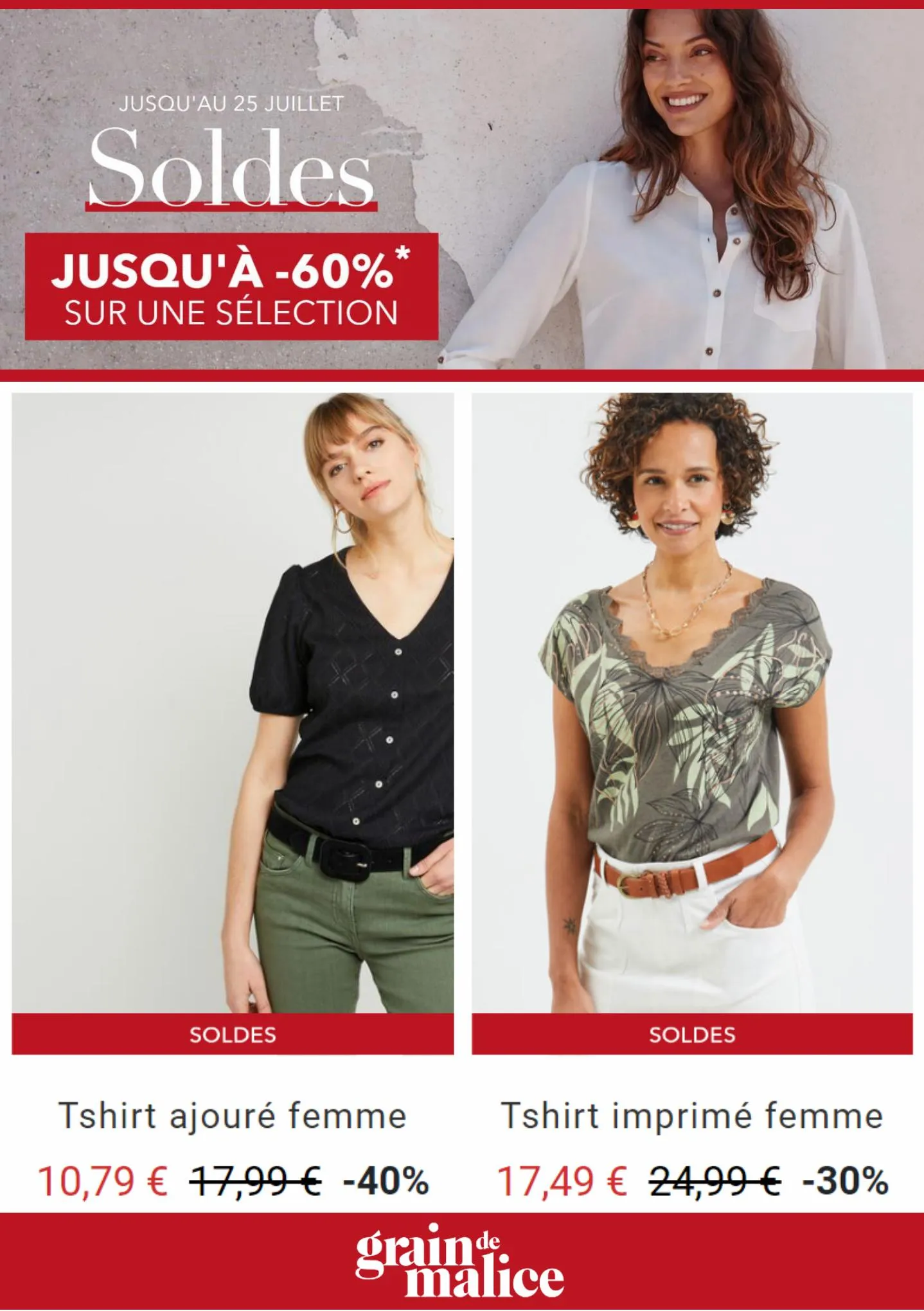 Catalogue Soldes Jusqu'à -60%*, page 00003