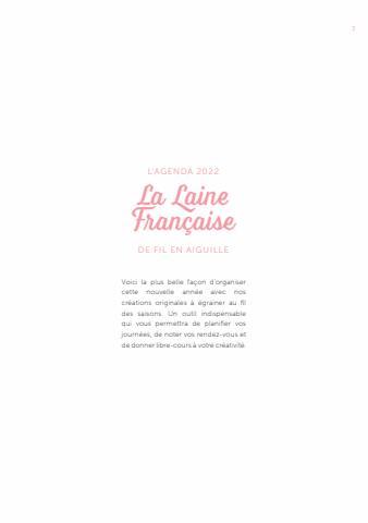 Catalogue Bergère de France | AGENDA 2022 | 03/12/2021 - 31/01/2023