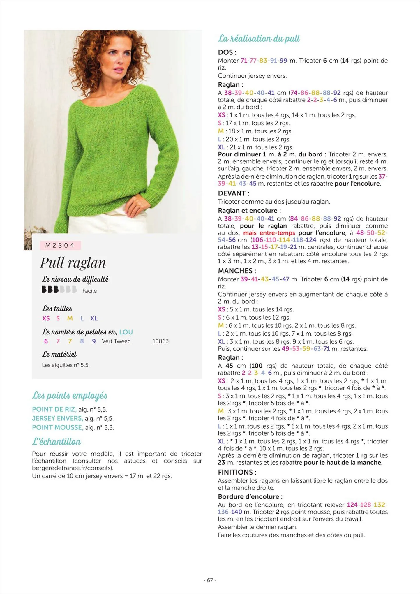 Catalogue Catalogue Bergère de France, page 00067