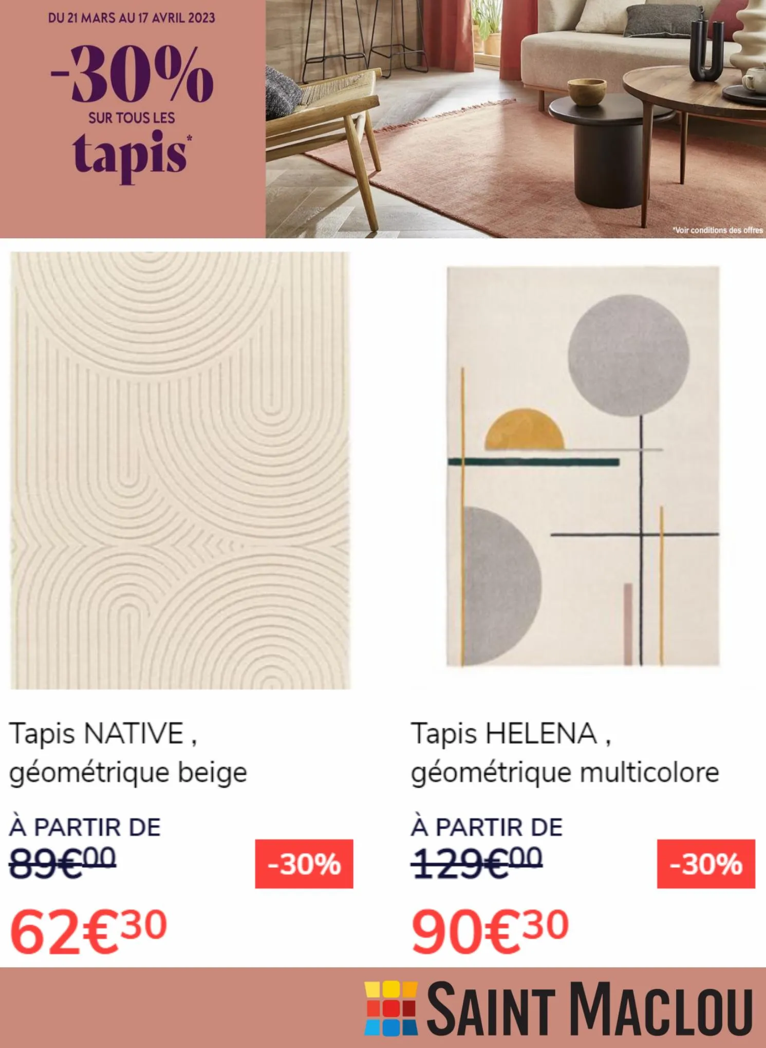 Catalogue -30% Sur tous les Tapis*, page 00002