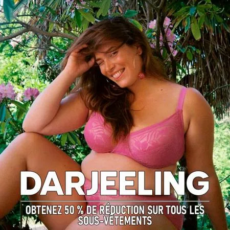 Obtenez 50% de réduction sur tous les sous-vêtements