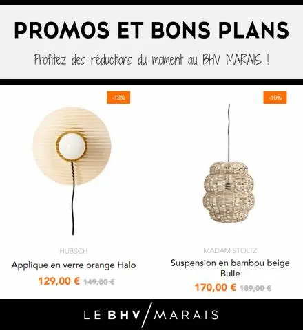 Catalogue BHV | Promos et Bons Plans | 04/06/2023 - 13/06/2023