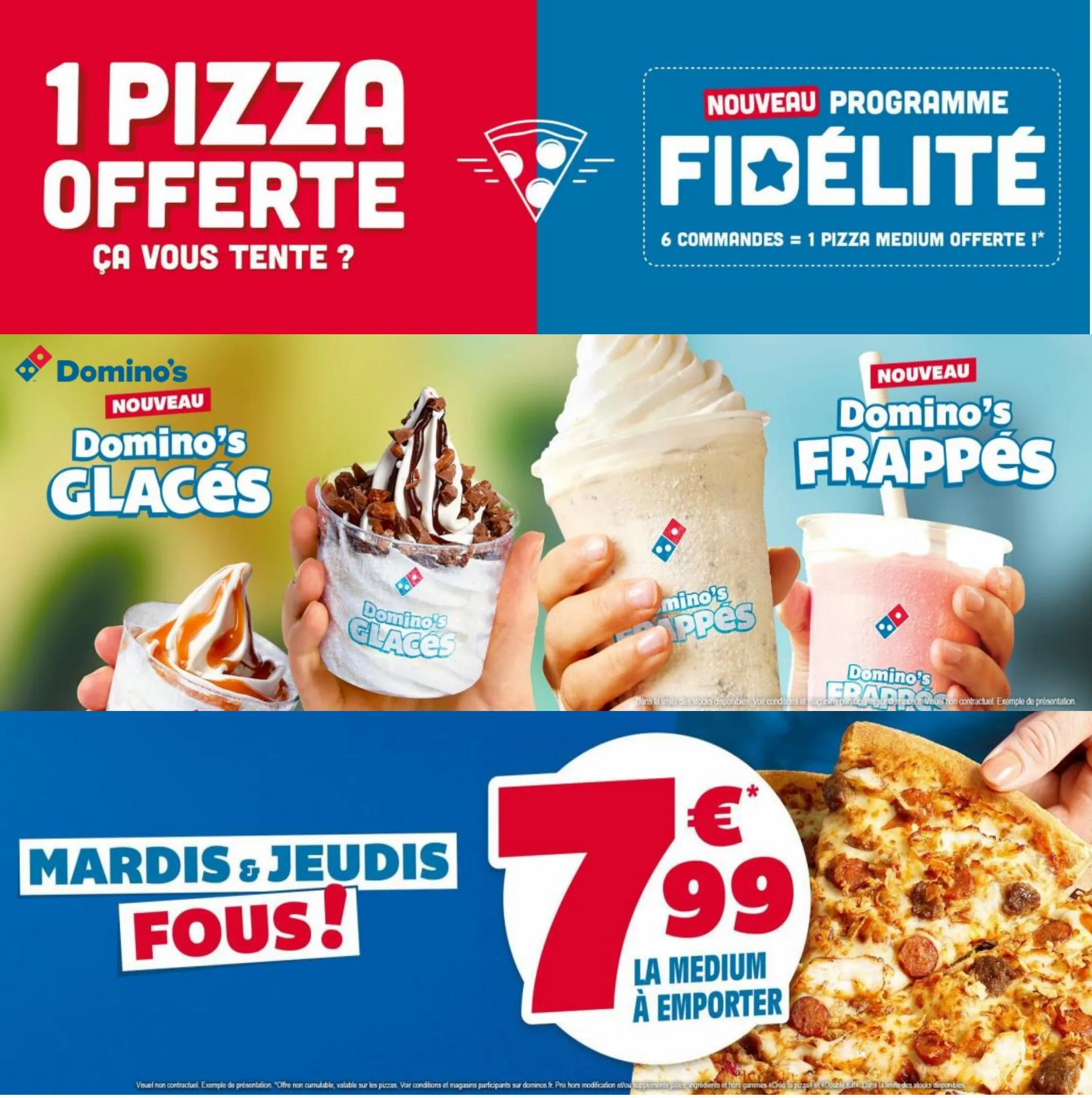 Catalogue Domino’s Pizza Offres, page 00001