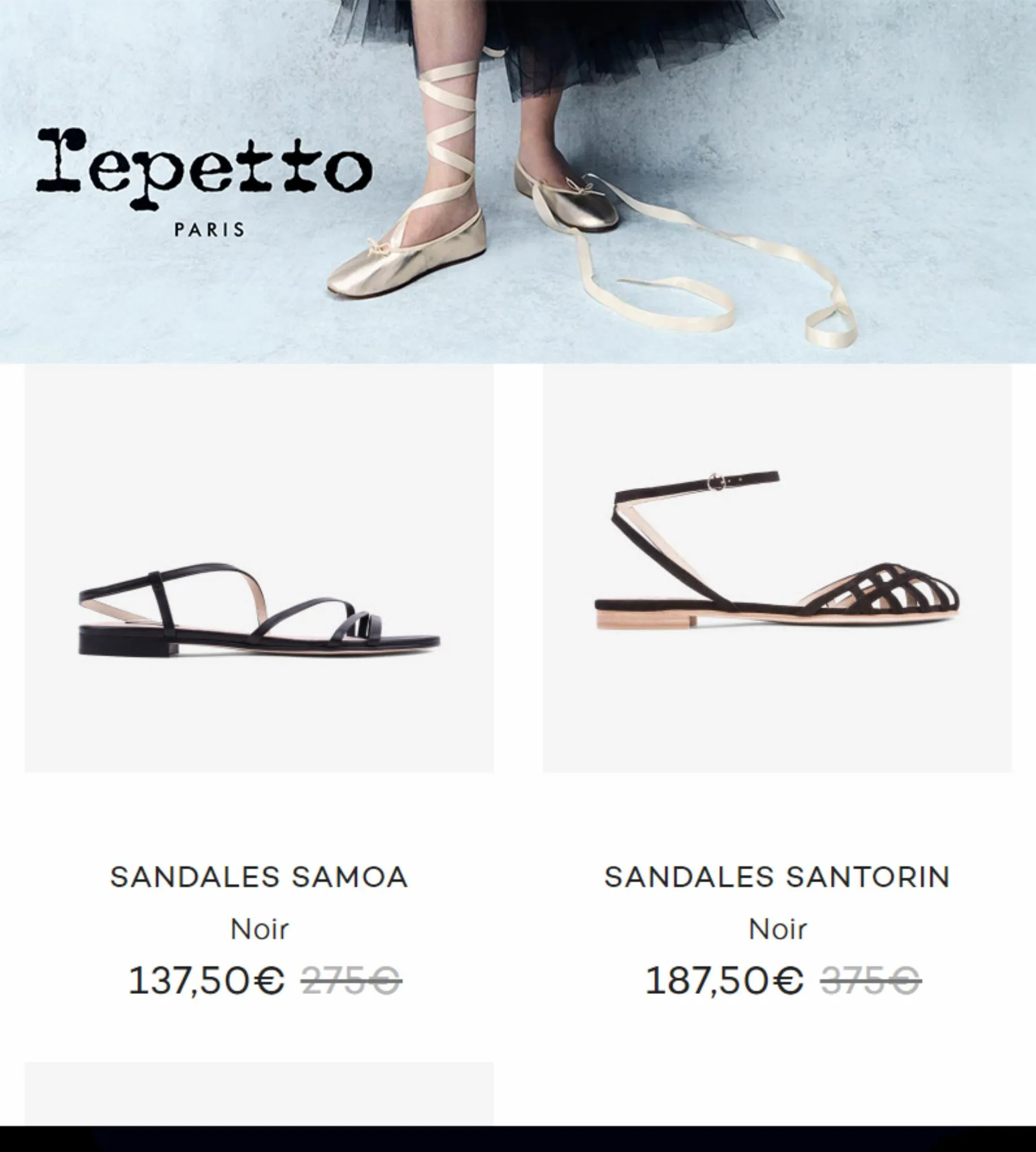 Catalogue Soldes Repetto!, page 00004