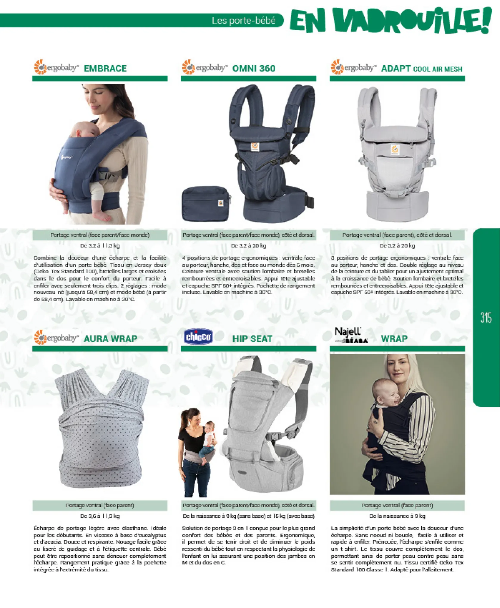 Catalogue Catalogue autour de bébé, page 00317