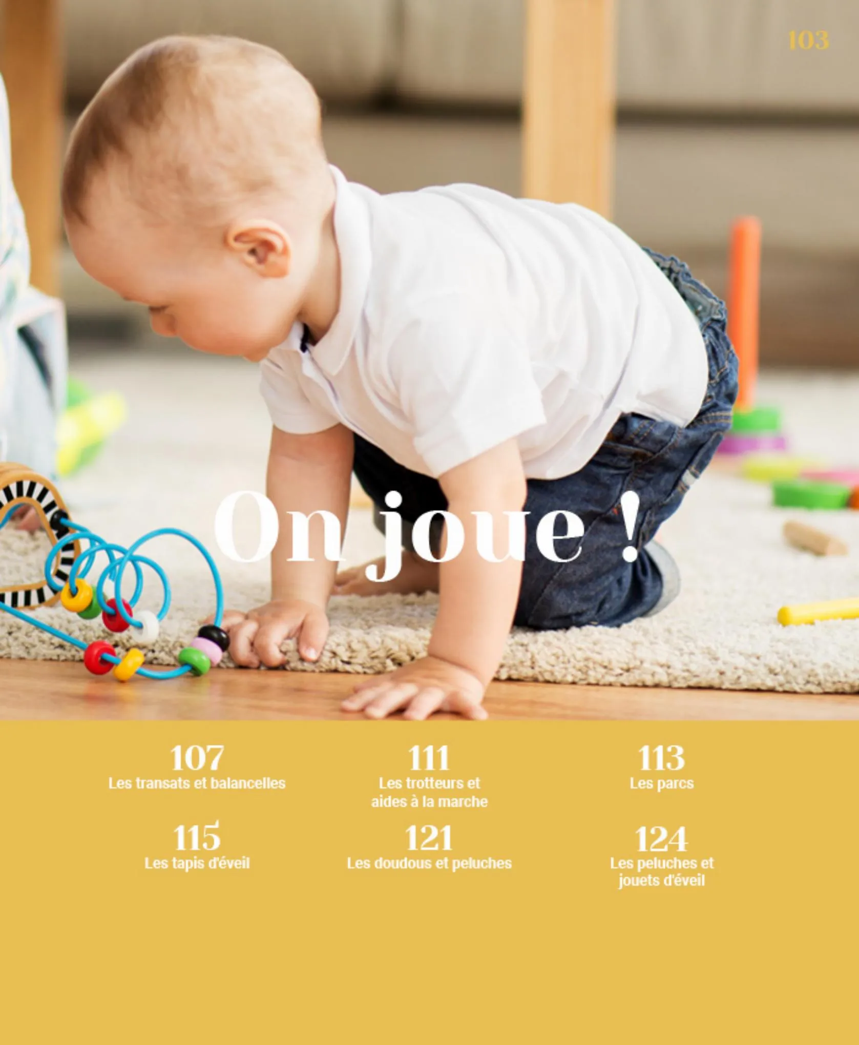 Catalogue Catalogue autour de bébé, page 00105