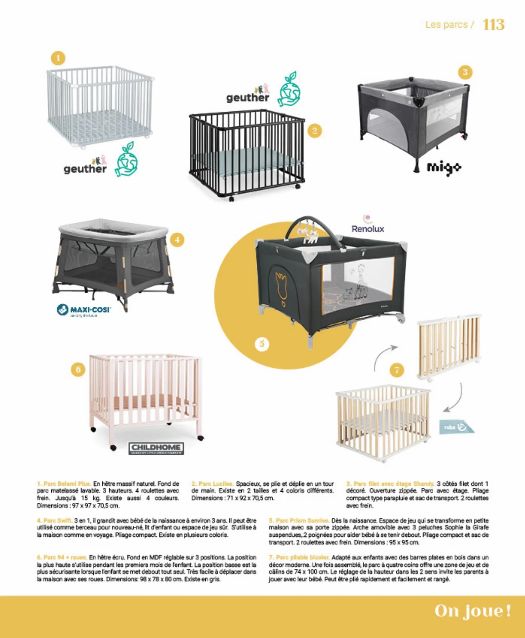 Catalogue Catalogue autour de bébé, page 00115