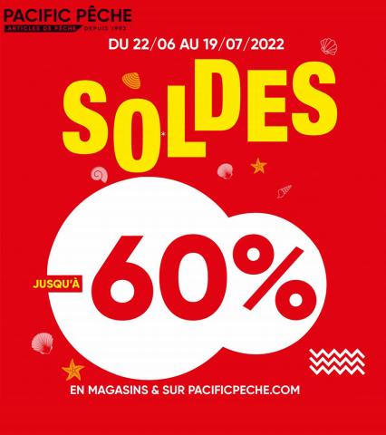 Promos de Sport à Bordeaux | Soldes jusqu'à -60%! sur Pacific Pêche | 22/06/2022 - 19/07/2022