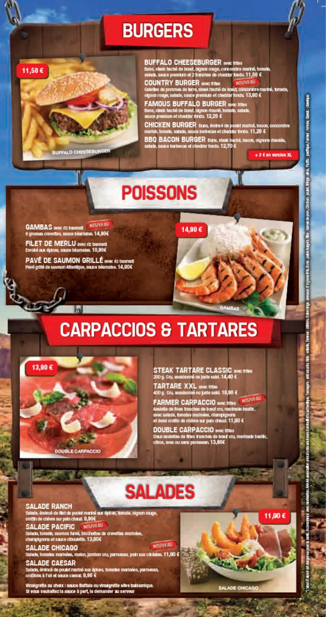 Catalogue La carte du restaurant, page 00004