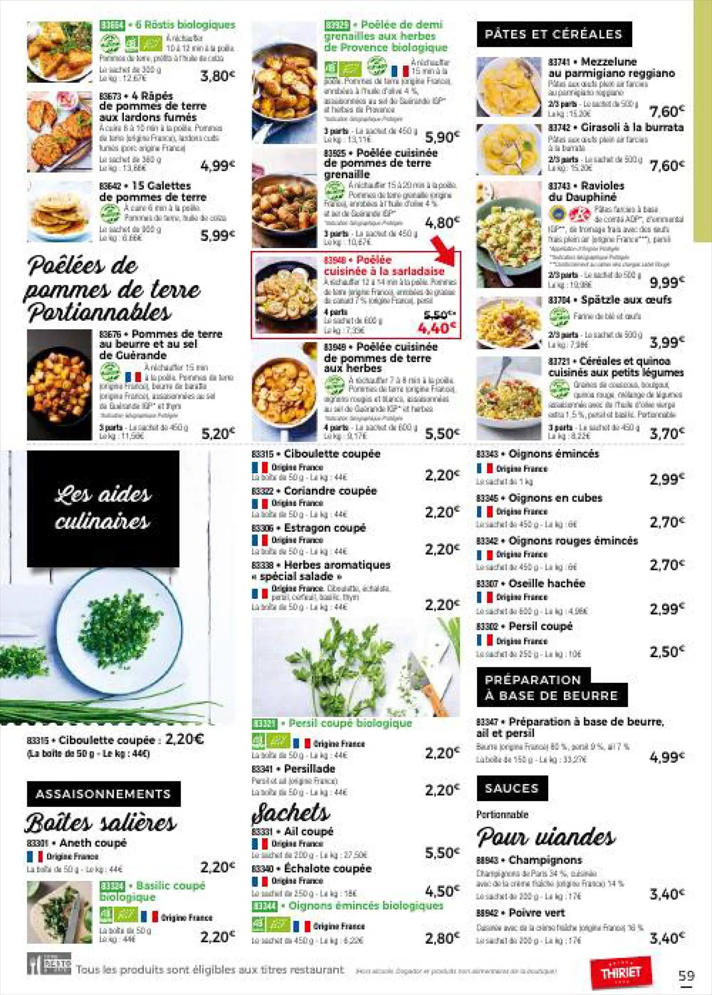 Catalogue De la Gourmandise en Barre!, page 00063