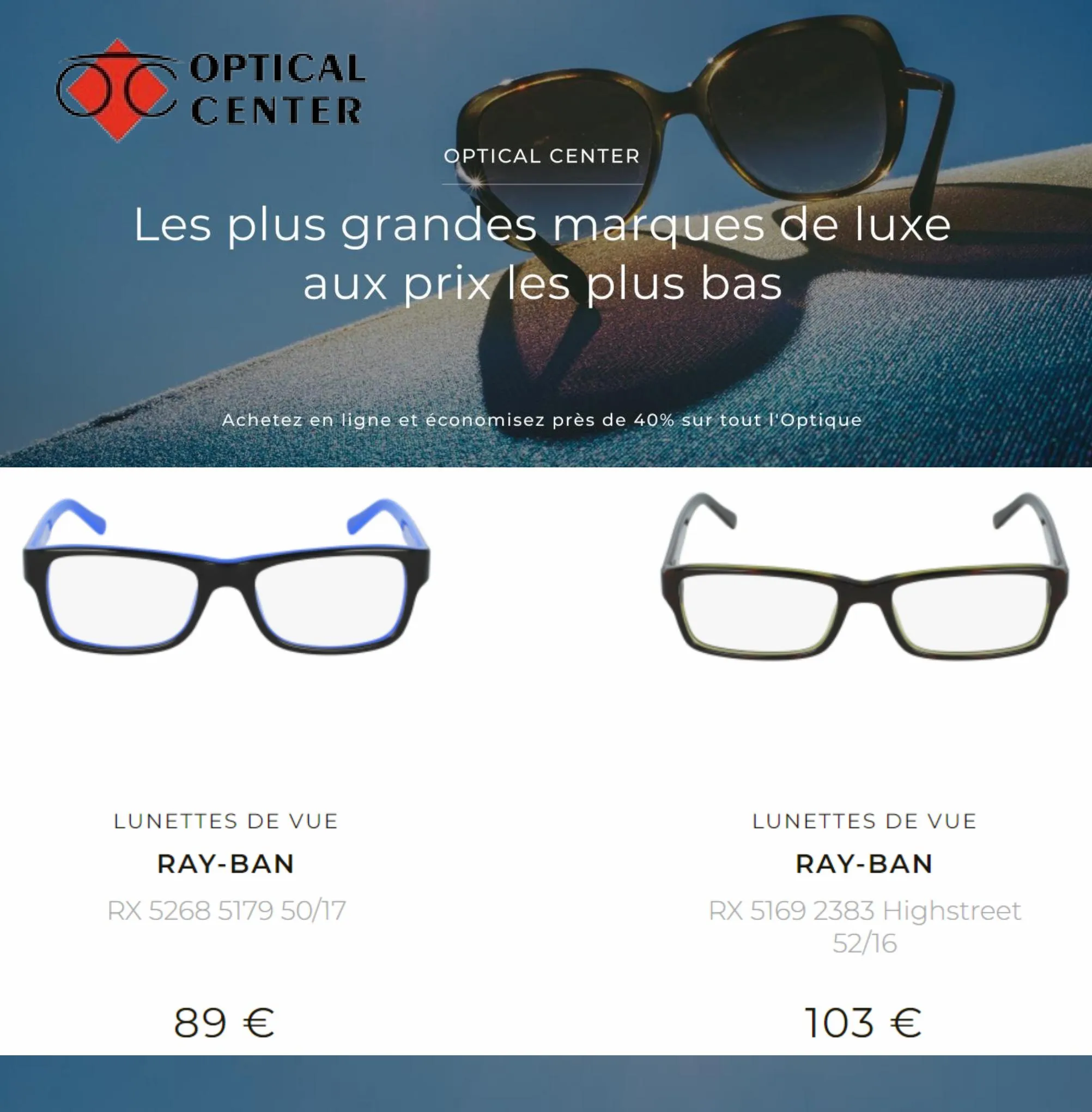 Catalogue -40% Sur Tout l'Optique*, page 00004