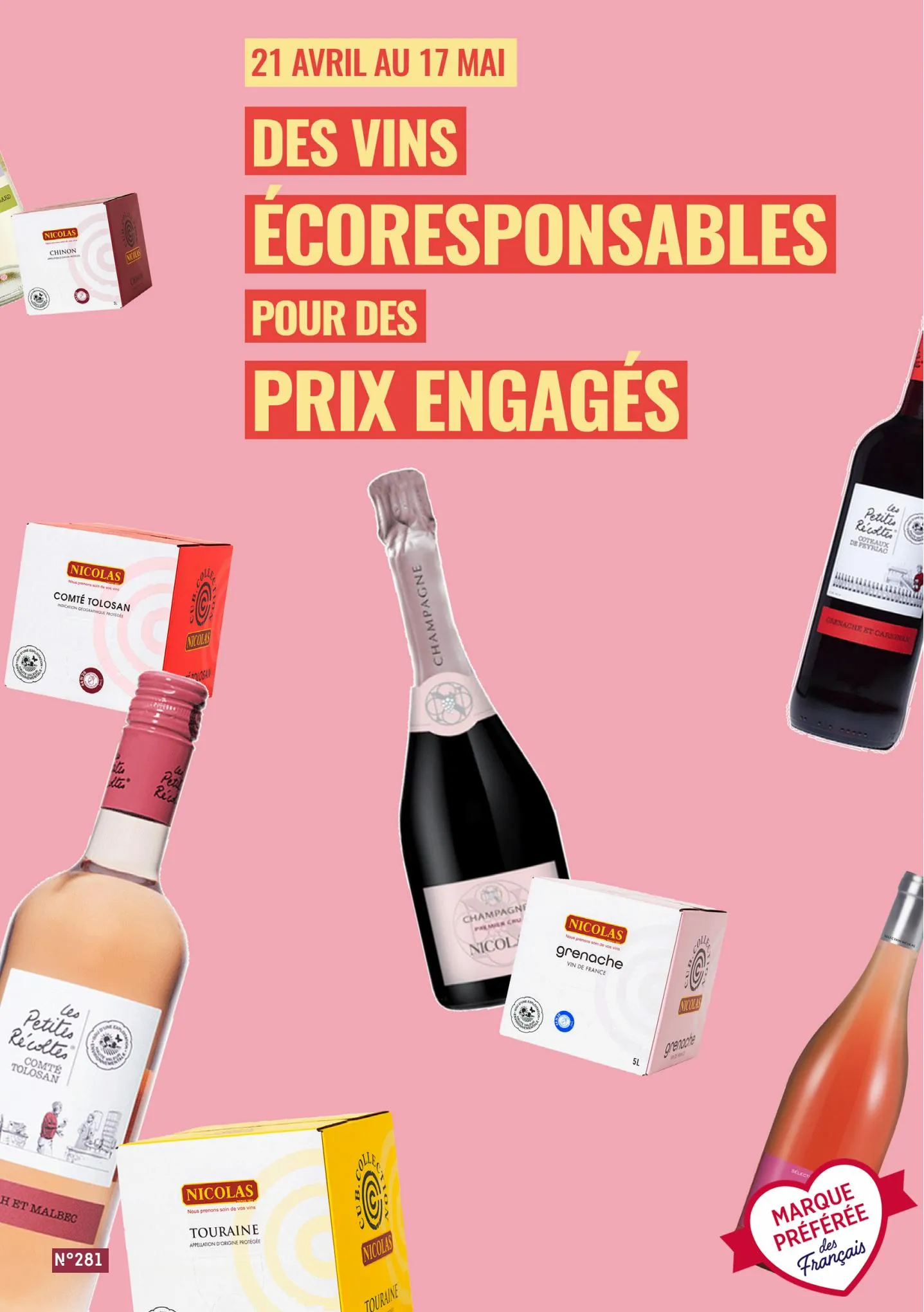 Catalogue Des Vins Ecoresponsables Pour Des Prix Engages, page 00001