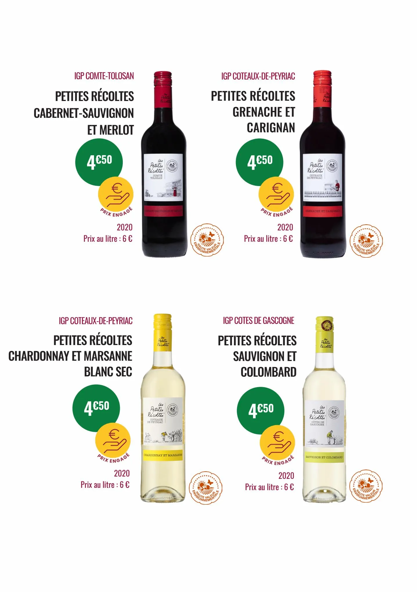 Catalogue Des Vins Ecoresponsables Pour Des Prix Engages, page 00009
