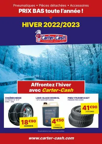  Catalogue Carter-Cash - Hiver 2022