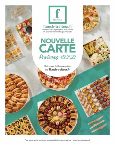 Promos de Restaurants | NOUVELLE CARTE Printemps-été 2022 sur Flunch | 23/05/2022 - 31/08/2022