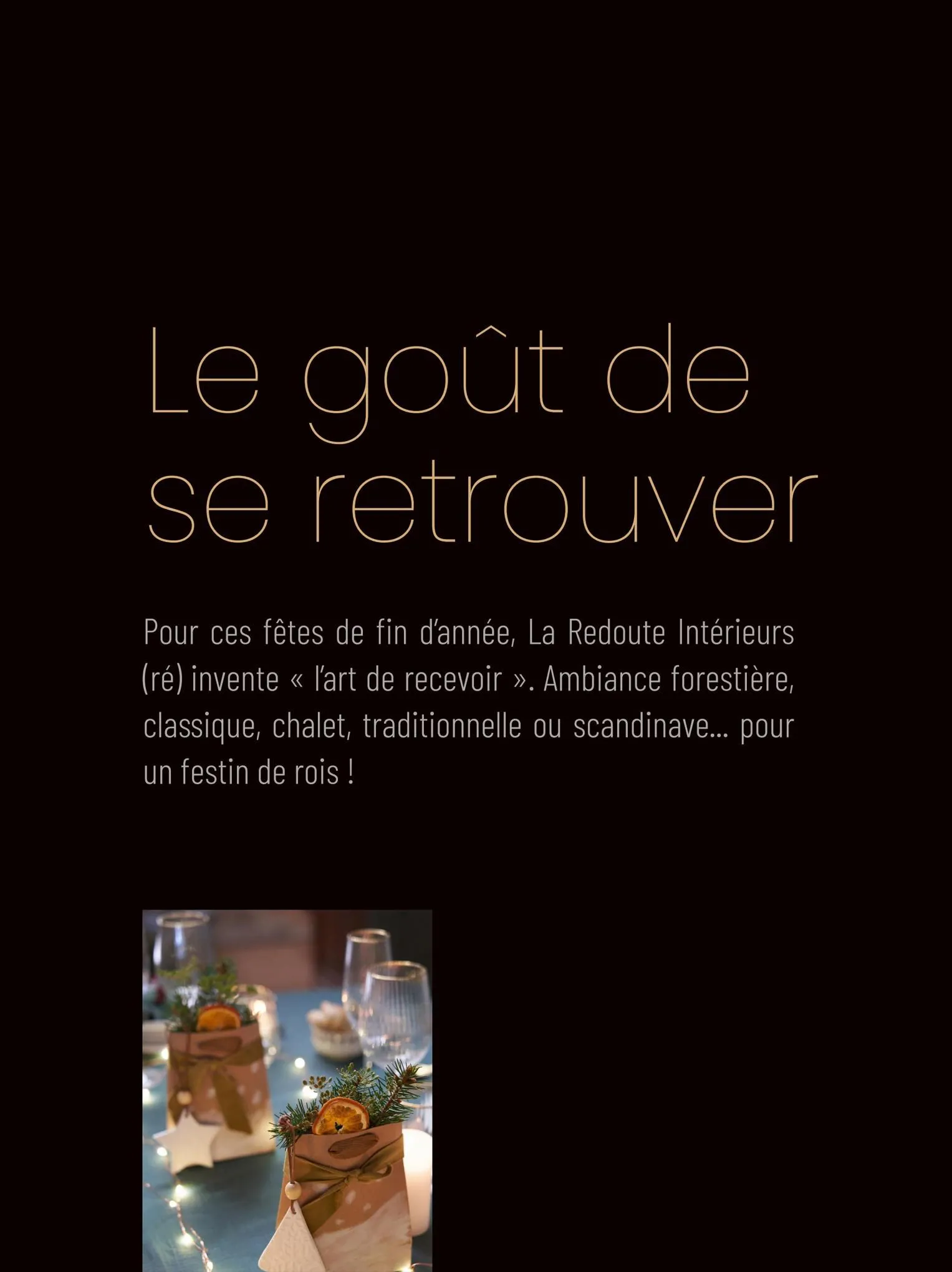 Catalogue La Redoute Intérieurs<br>Fêtes 2022, page 00010