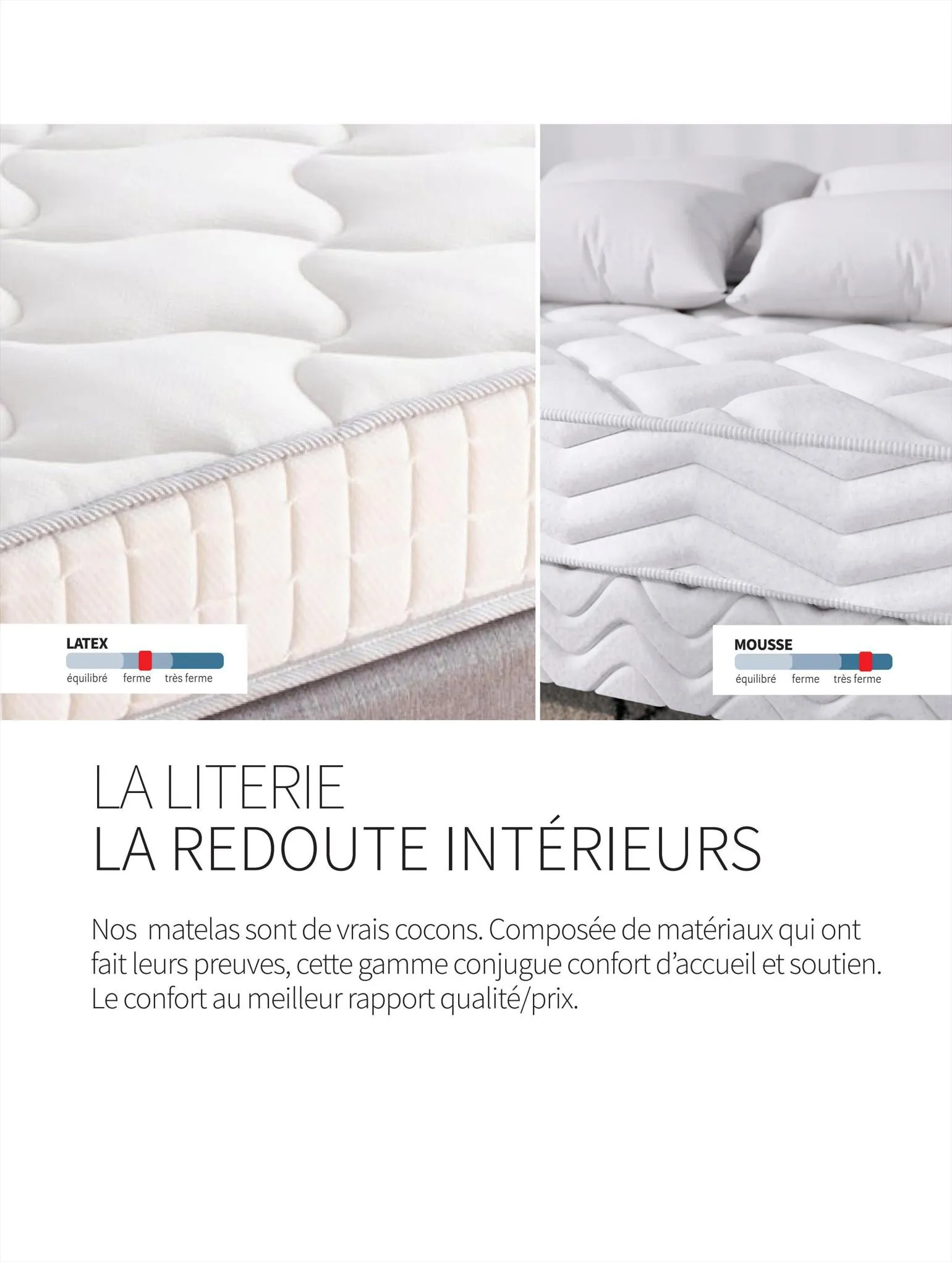 Catalogue La Redoute Intérieurs<br>Literie 2022, page 00006