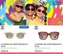 Promos de Santé et Opticiens | Nouveauté sur Krys | 15/05/2023 - 15/06/2023