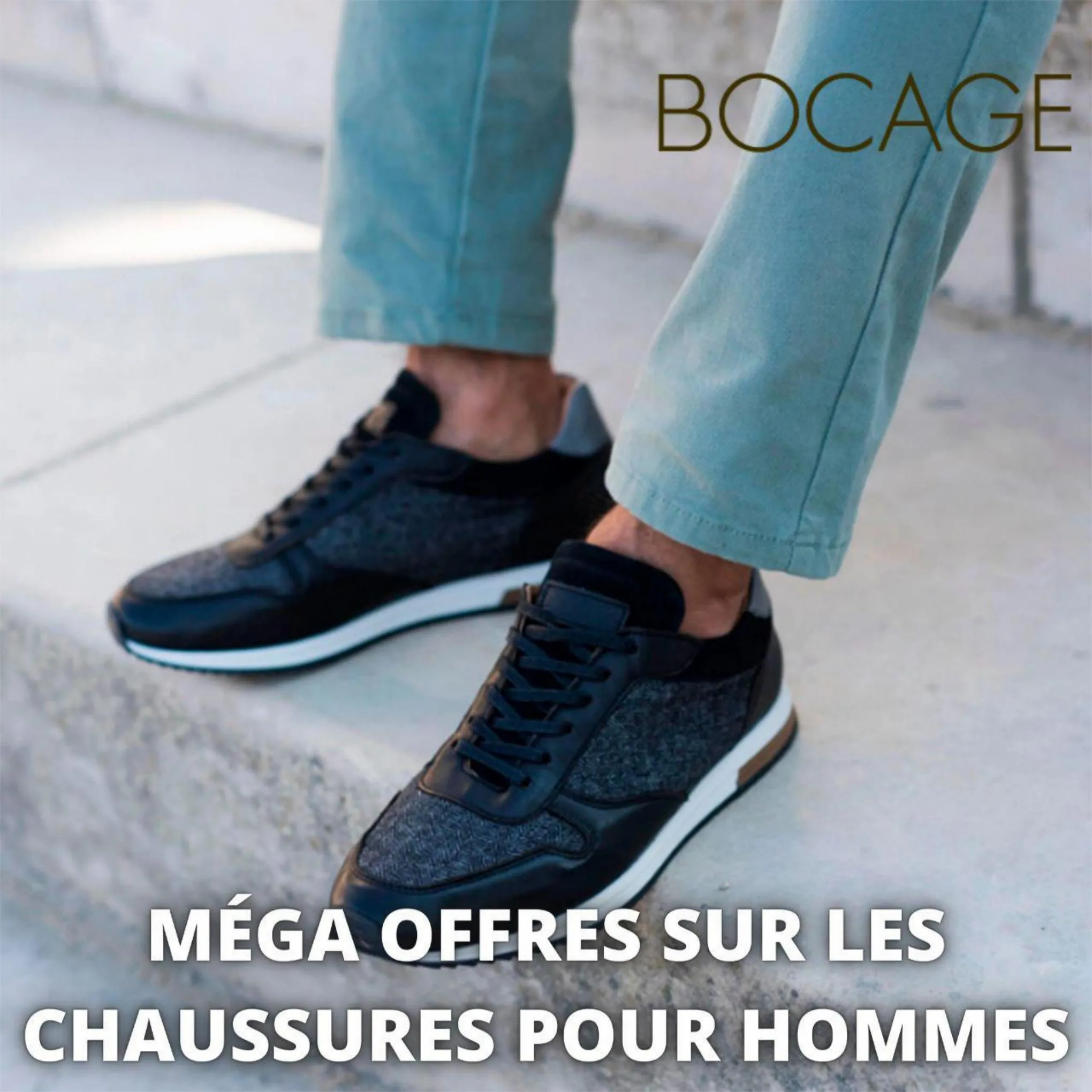 Catalogue Méga offres sur les chaussures pour hommes, page 00001