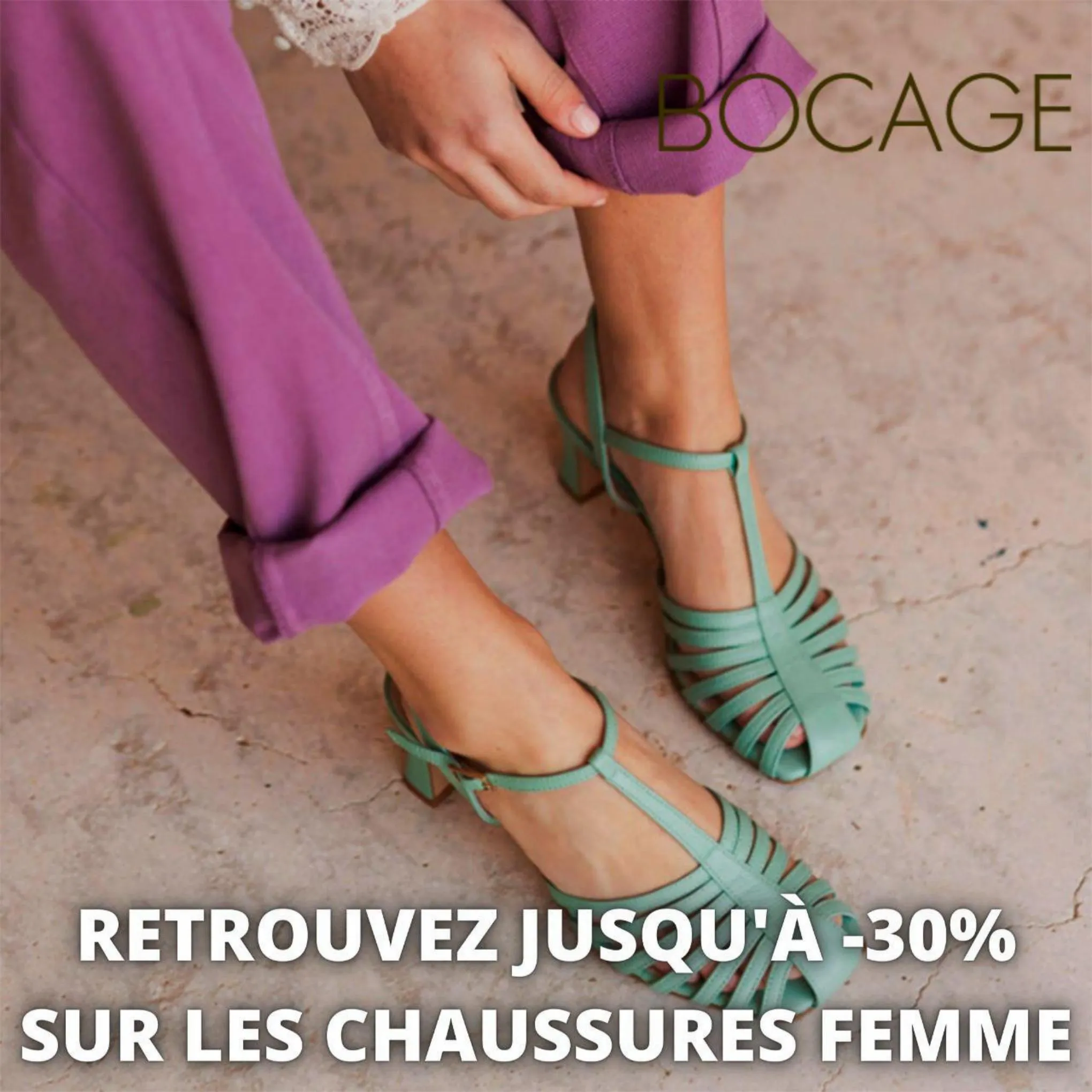 Catalogue Retrouvez jusqu'à -30% sur les chaussures femme, page 00001