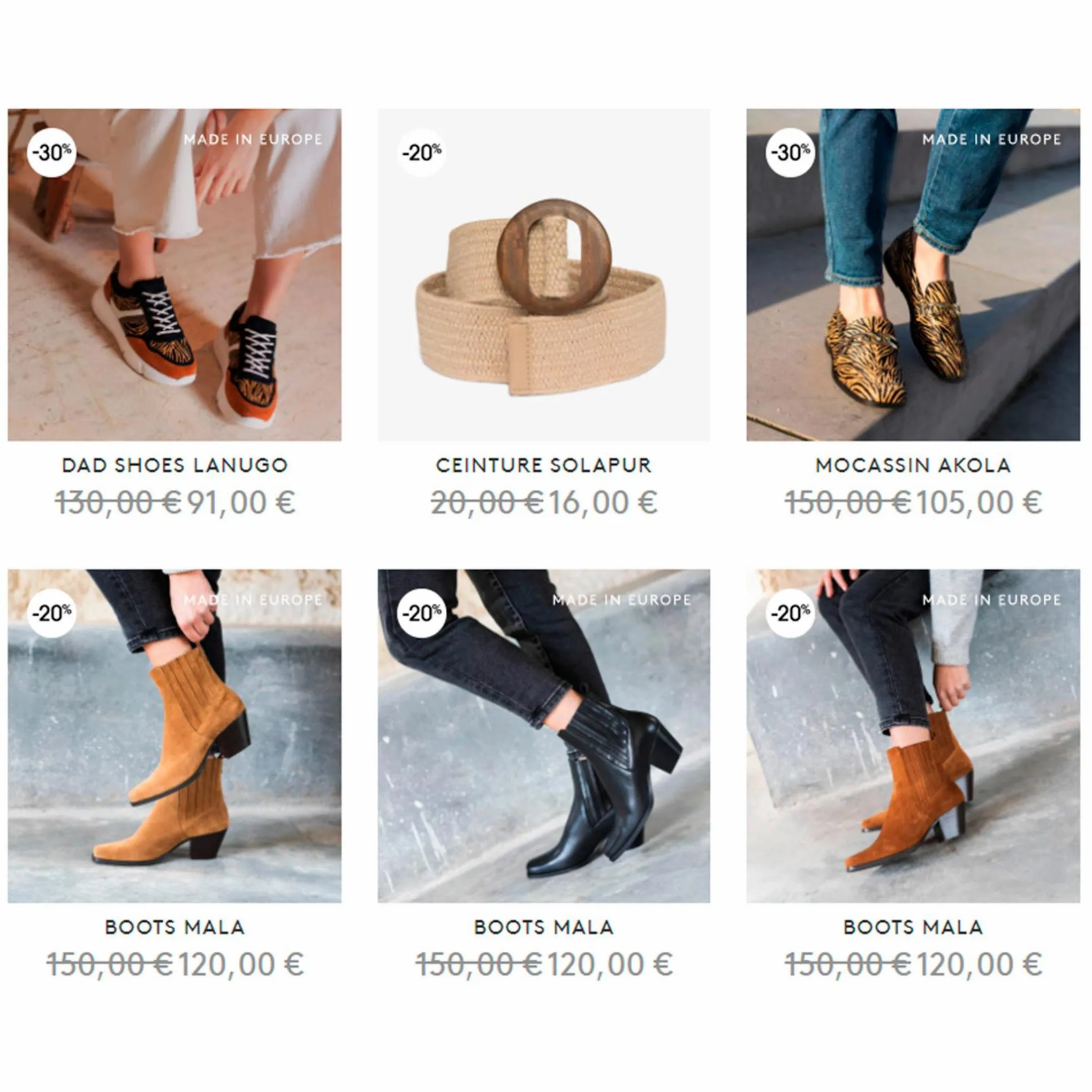 Catalogue Retrouvez jusqu'à -30% sur les chaussures femme, page 00006