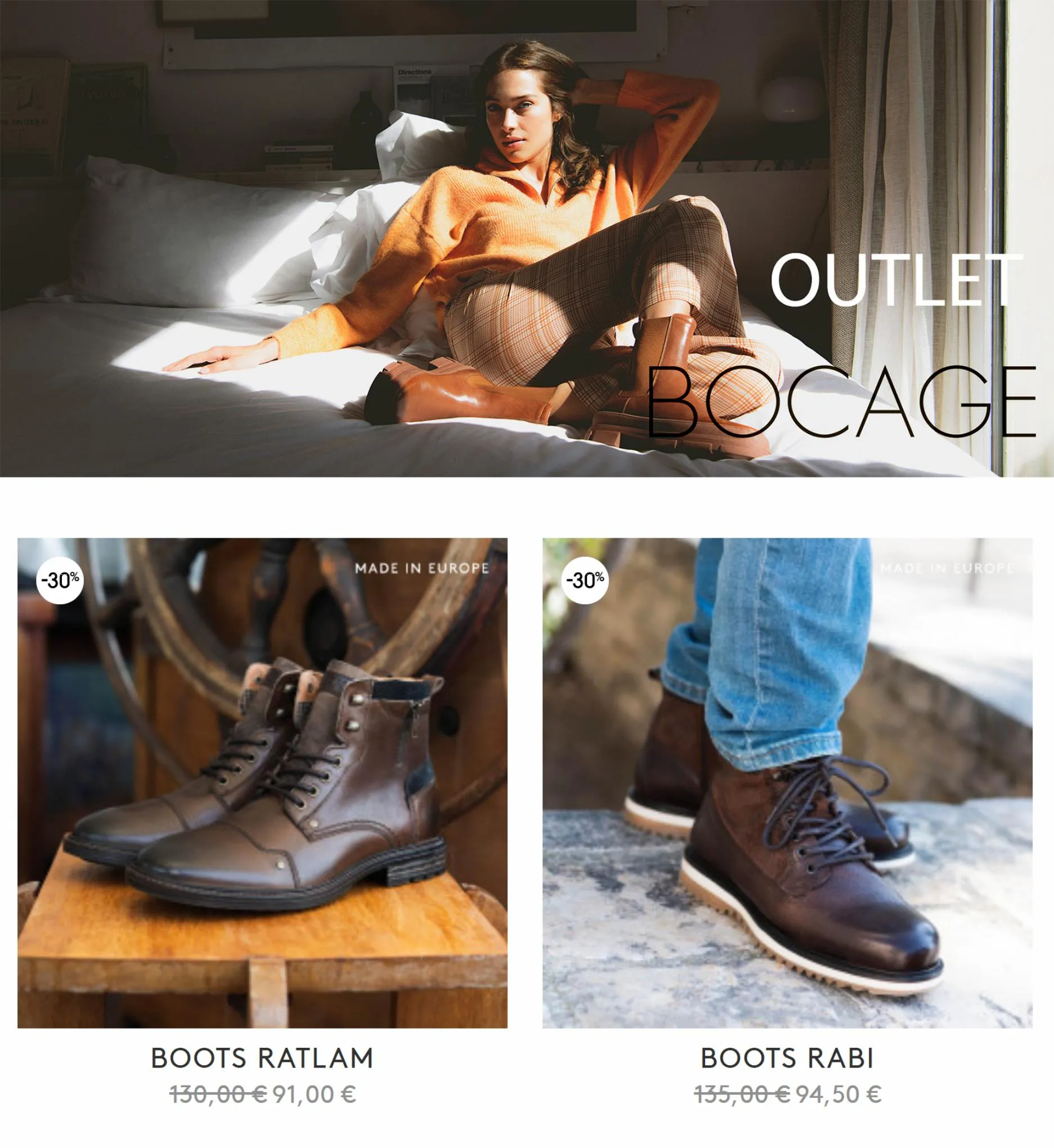 Catalogue BOCAGE Outlet, page 00004