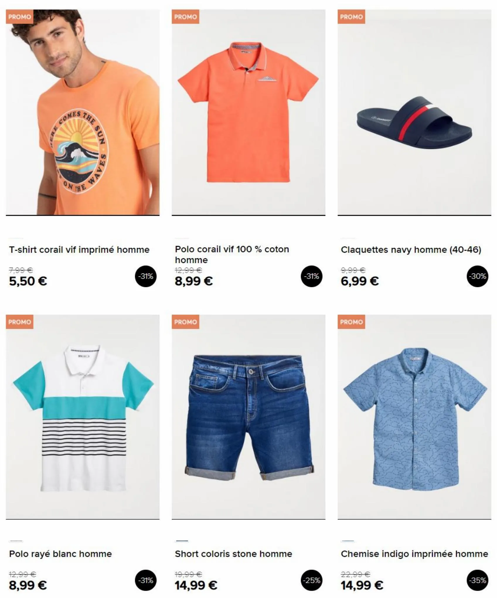 Catalogue PROMOTIONS HOMME, page 00006