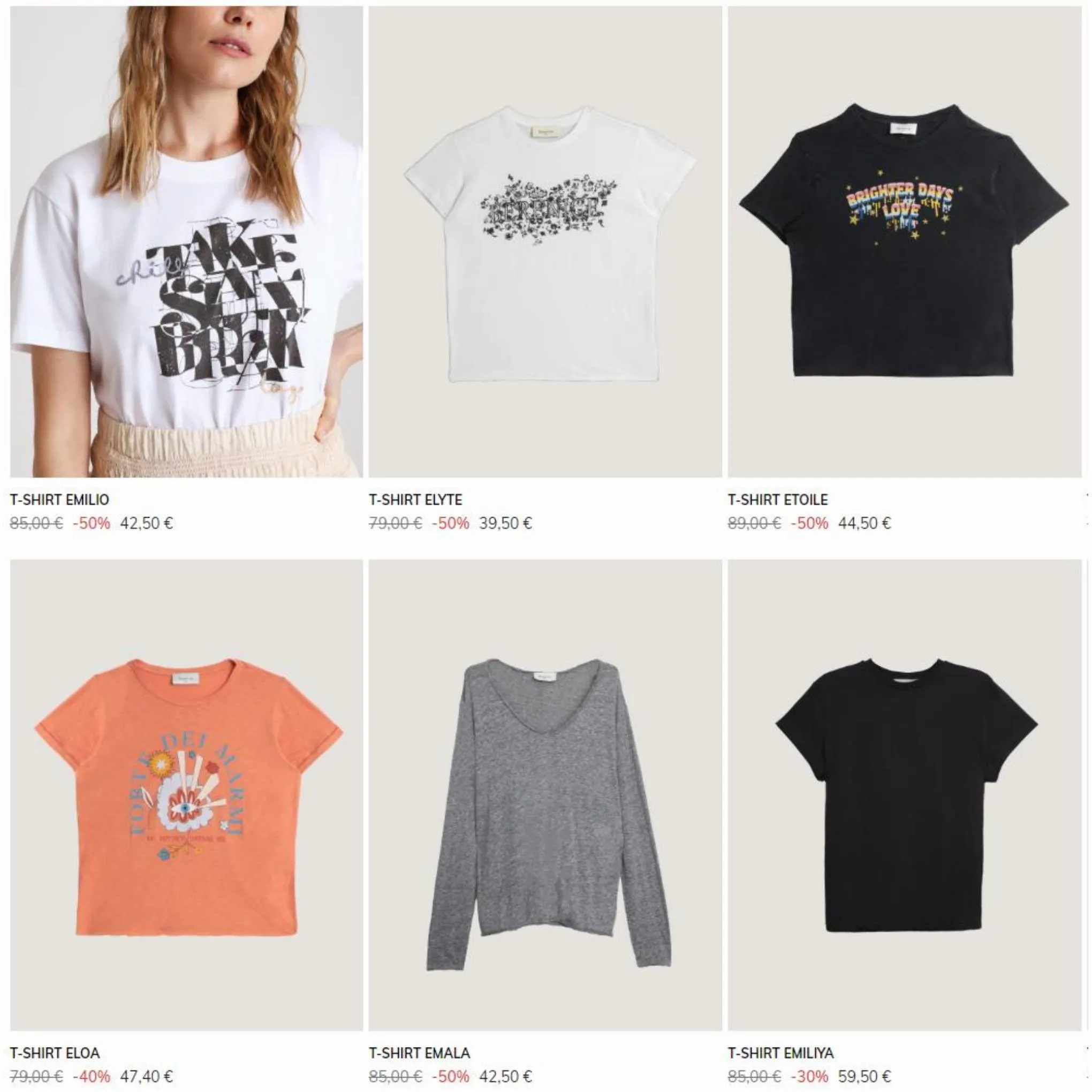 Catalogue SOLDES T-SHIRTS 1, page 00002