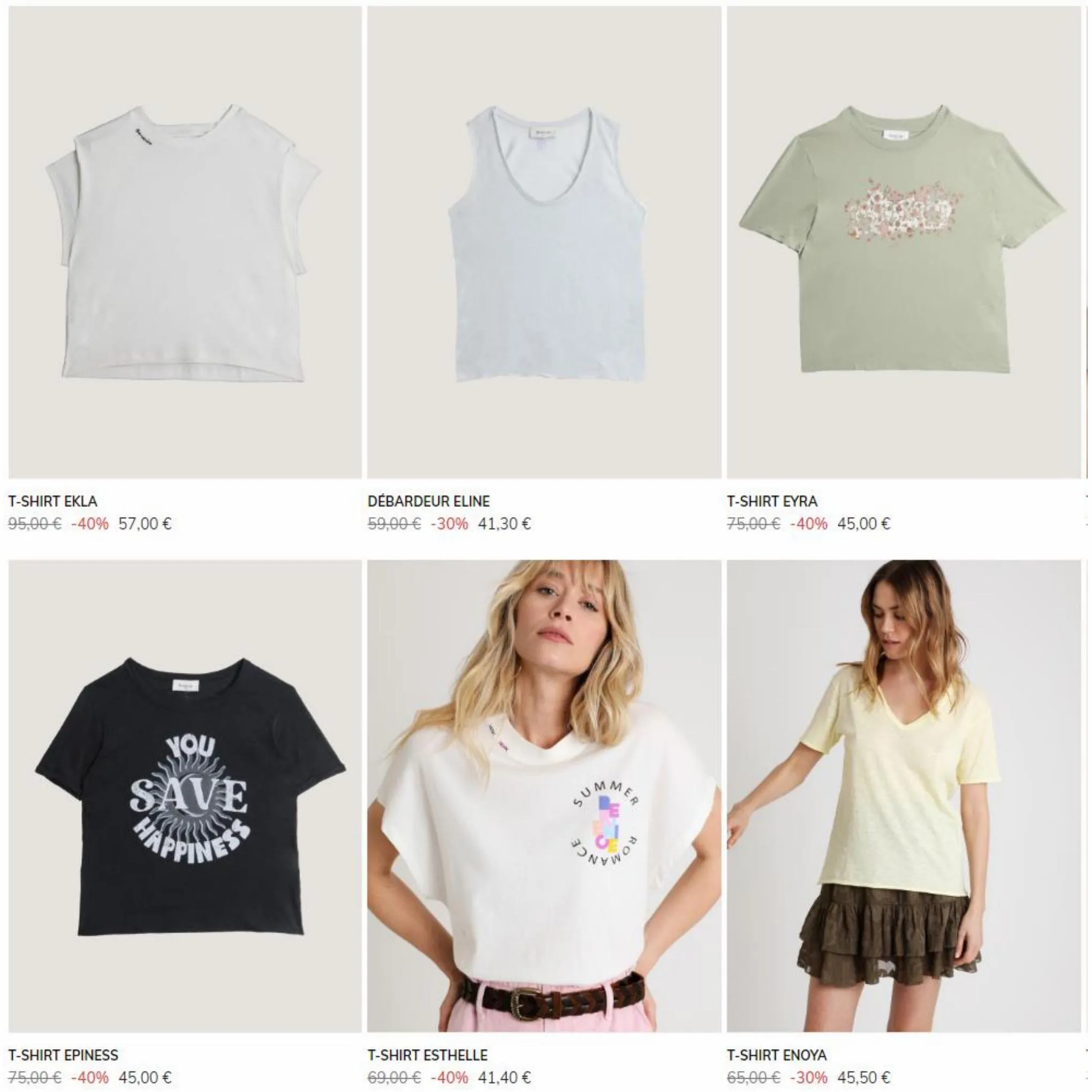 Catalogue SOLDES T-SHIRTS 1, page 00006