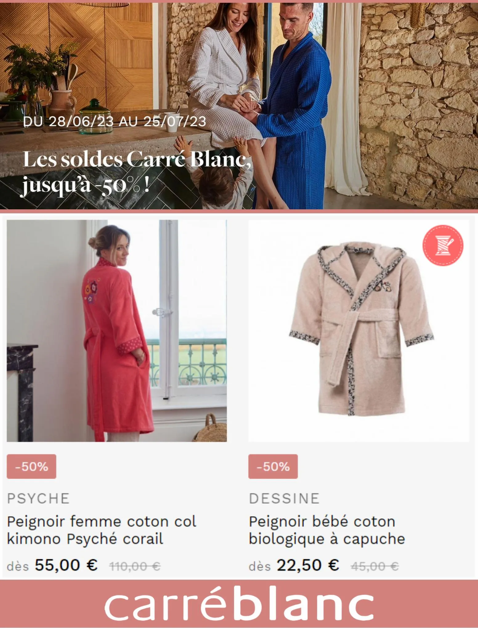 Catalogue Les Soldes Carré Blanc Jusqu'à -50%!, page 00003