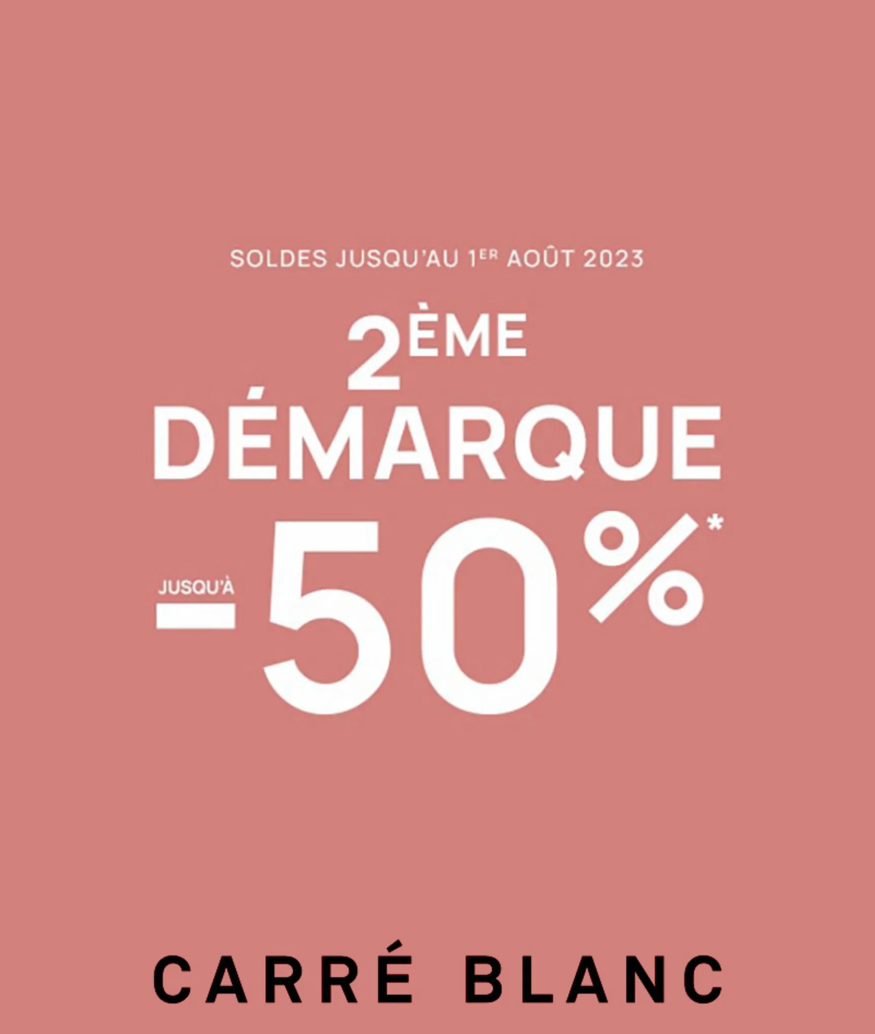 Catalogue Les Soldes Carré Blanc Jusqu'à -50%!, page 00001
