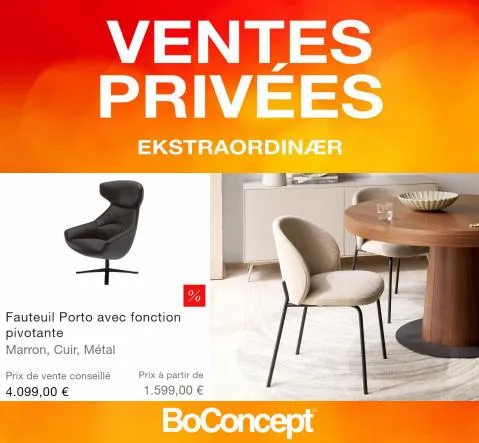 BoConcept Ventes Privées