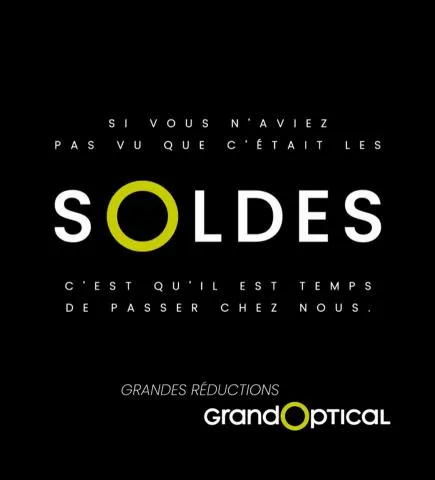 Soldes Grand Optical