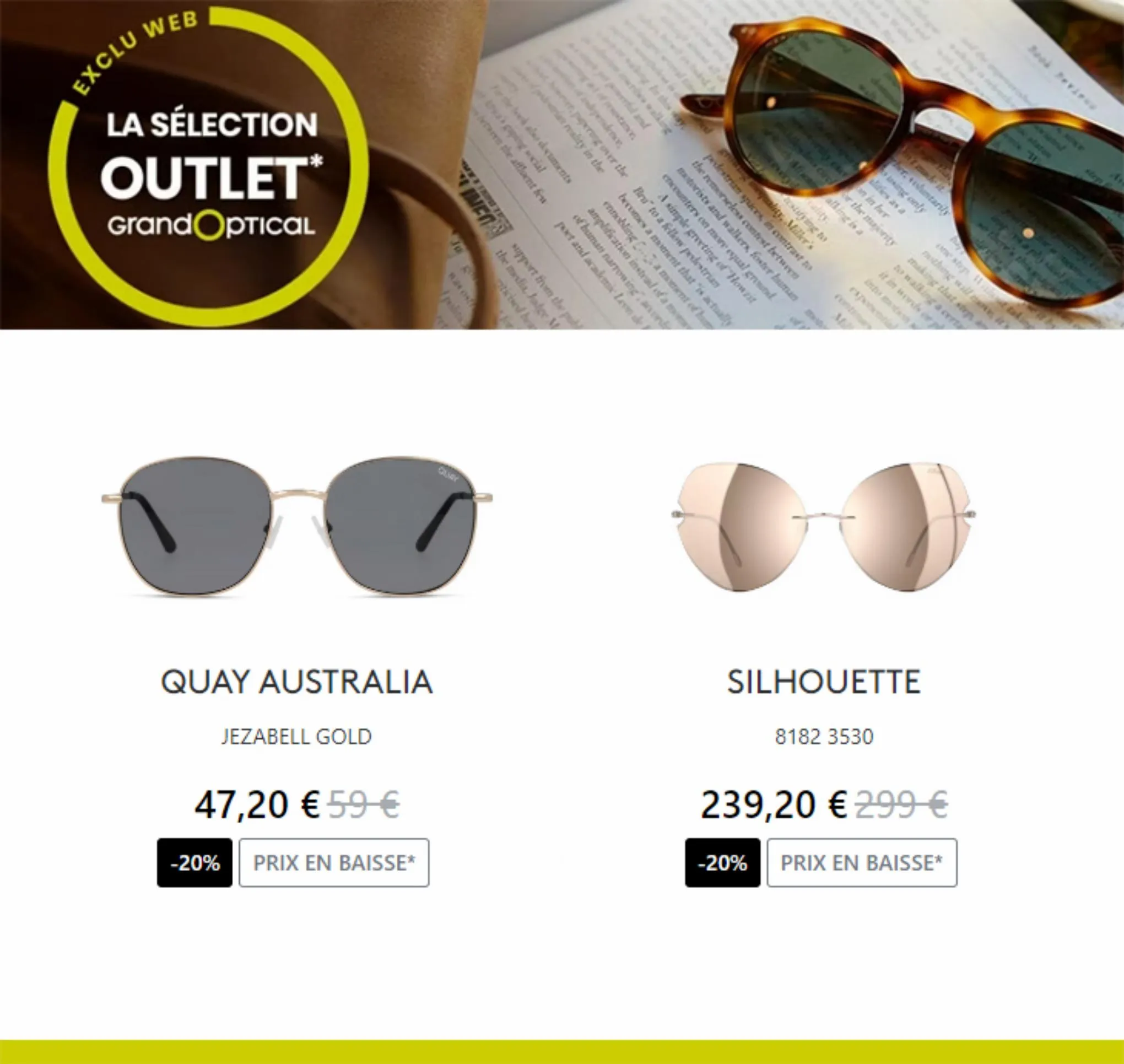 Catalogue Outlet Grand Optical, page 00002