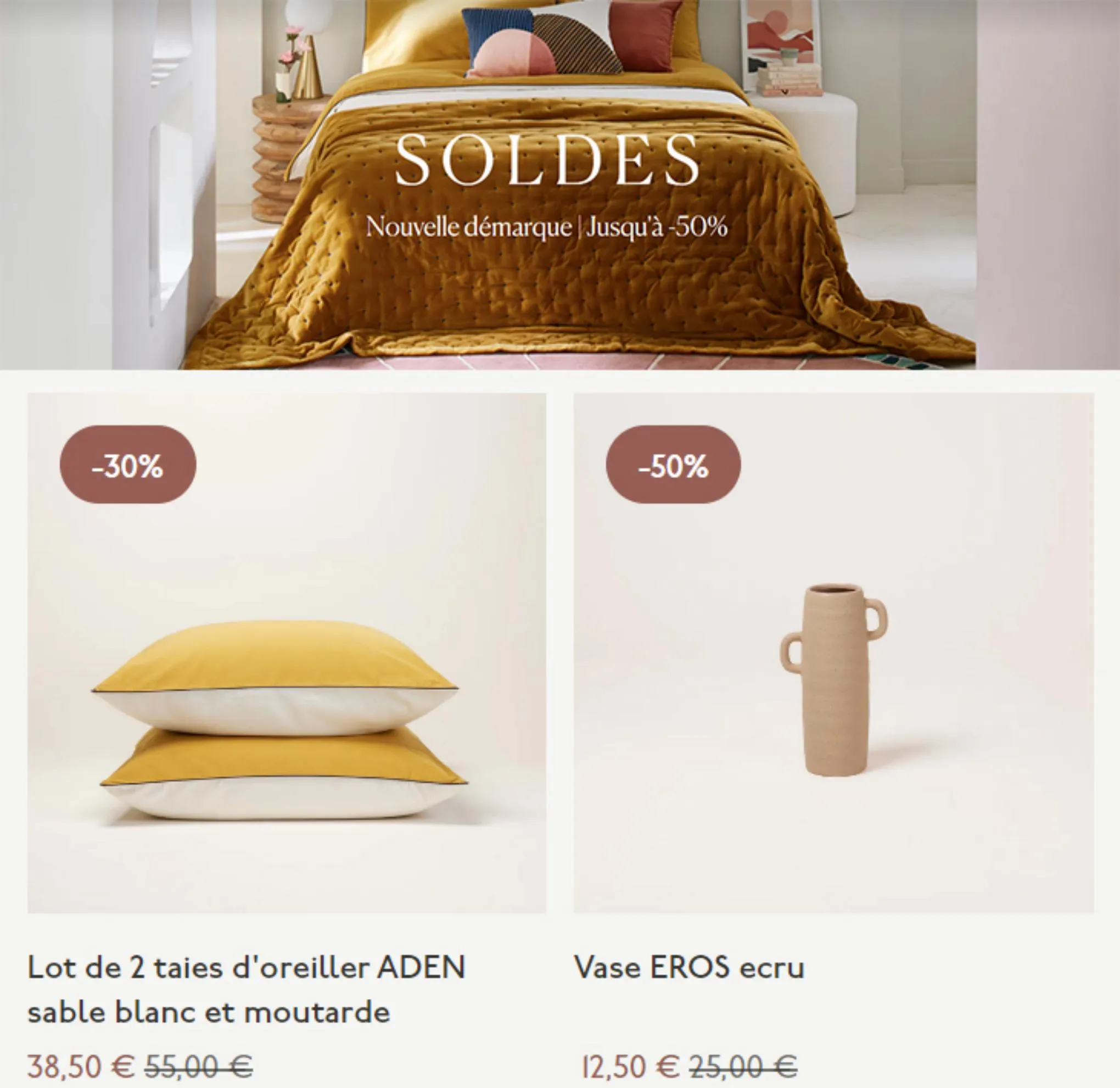 Catalogue SOLDES JUSQU'A -50%, page 00006